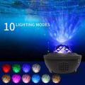 Colorful Projector Starry Sky night Blueteeth USB Voice Control Music Player Kid's Night Light Romantic galaxy projector Lamp