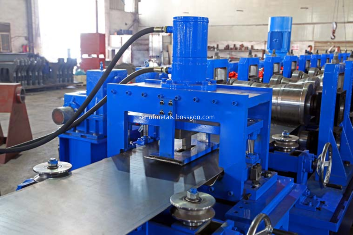 highway guardrail forming machine punching press (2)