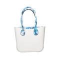 Italy O style Tote bags with pu handles