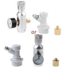 Regulated CO2 Charger Homebrew Kegging Accessories 0~60 PSI Home Draft Beer GAS Disconnect Connector Pressure Regulator
