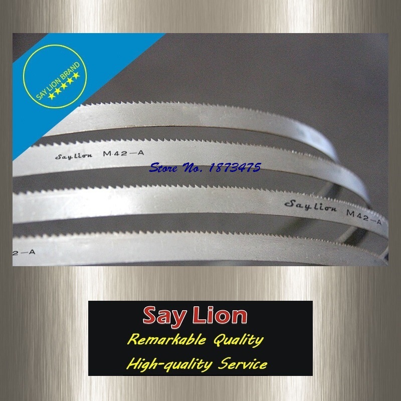 (1215,1470)x13x0.6x14/18T HSS precision metal cutting band saw blade M42 Bi-Metal bandsaw