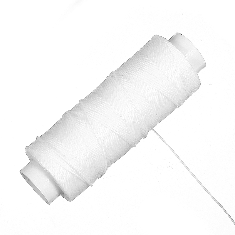 Top Durable 50 Meter 0.45mm Round Leather Waxed Thread Cord for DIY Handicraft Tool Hand Polyester Stitching Thread Multicolor