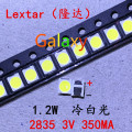 50PCS Original LEXTAR 2835 3528 1210 3V 1w-2W SMD LED For Repair TV Backlight Cold white LCD Backlight LED
