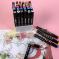 24/60/80 Colors Markers Sets for Drawing Painting Set Sketch Marker Pen Set for School Art Supplies
