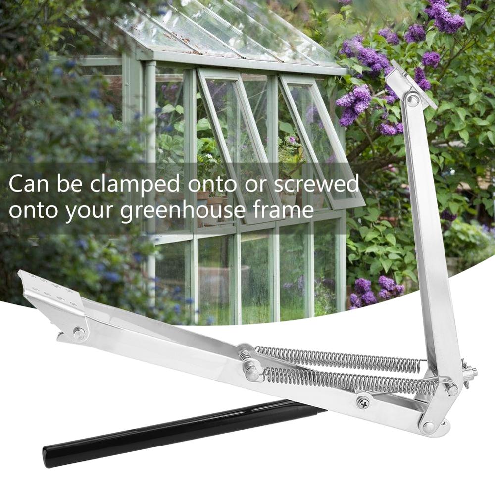 1PC Solar Heat Sensitive Automatic Window Opener Double Spring Greenhouse Window Opener Automatic Agriculture Ventilation Tools