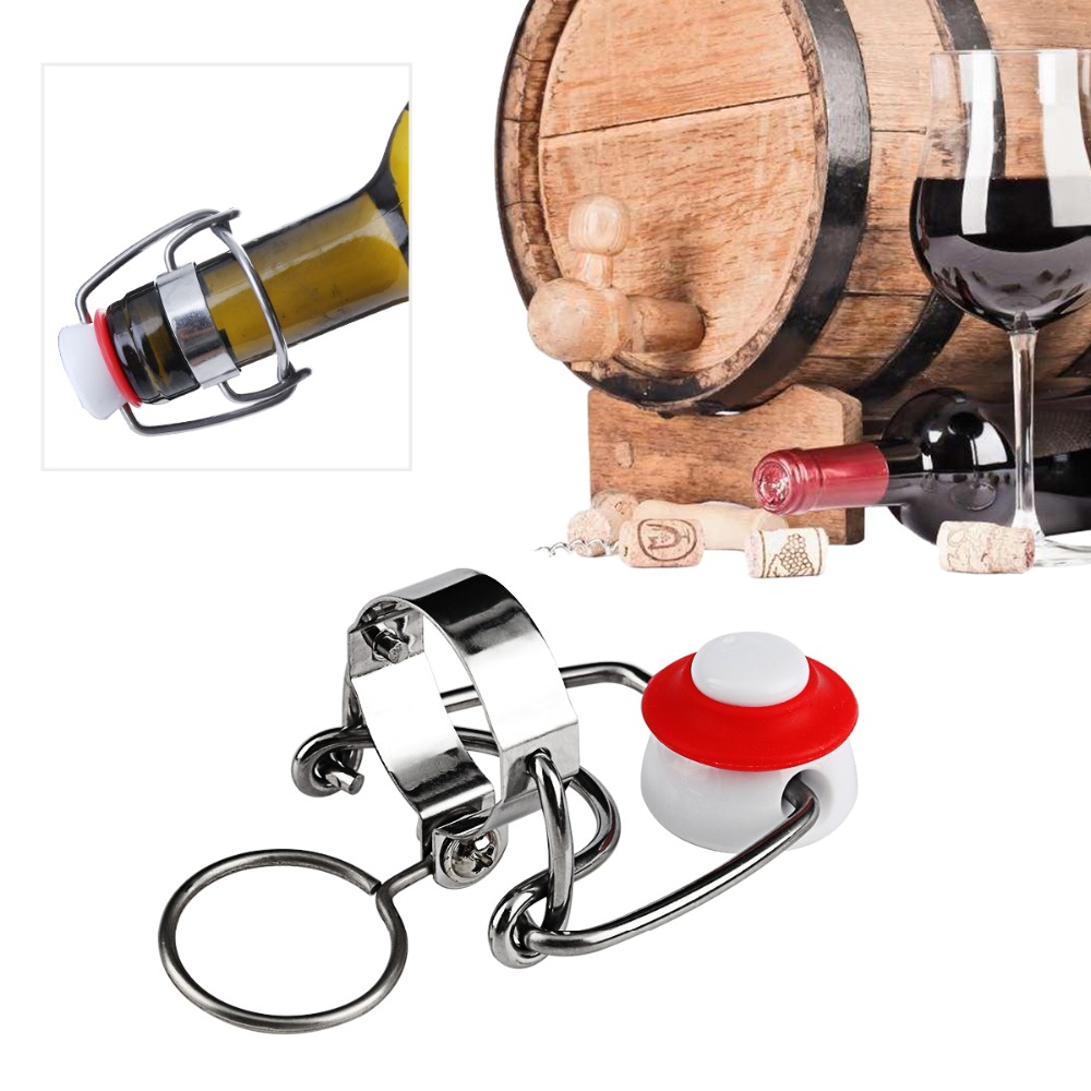 12PCS Ez Cap Flip Top Stopper Root Beer Bottles Replacement Swing Tops Homebrew Brewing Wine Stoppers