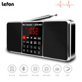 Digital Portable Radio AM FM Bluetooth Speaker Stereo MP3 Player TF/SD Card USB Drive Handsfree Call LED Display Speakers