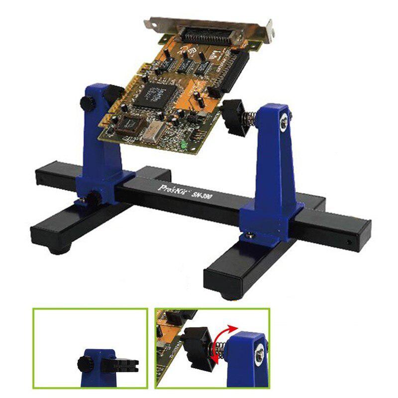 SN-390 Adjustable PCB IC Chip Holder Printed Circuit Board Jig Fixture Soldering Stand Clamp Repair Hand Tool For Soldering