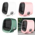 Office Mini Portable Air Conditioner Fan Multi-function Humidifier Purifier USB Desktop Air Cooler Fan with Water Tank Home