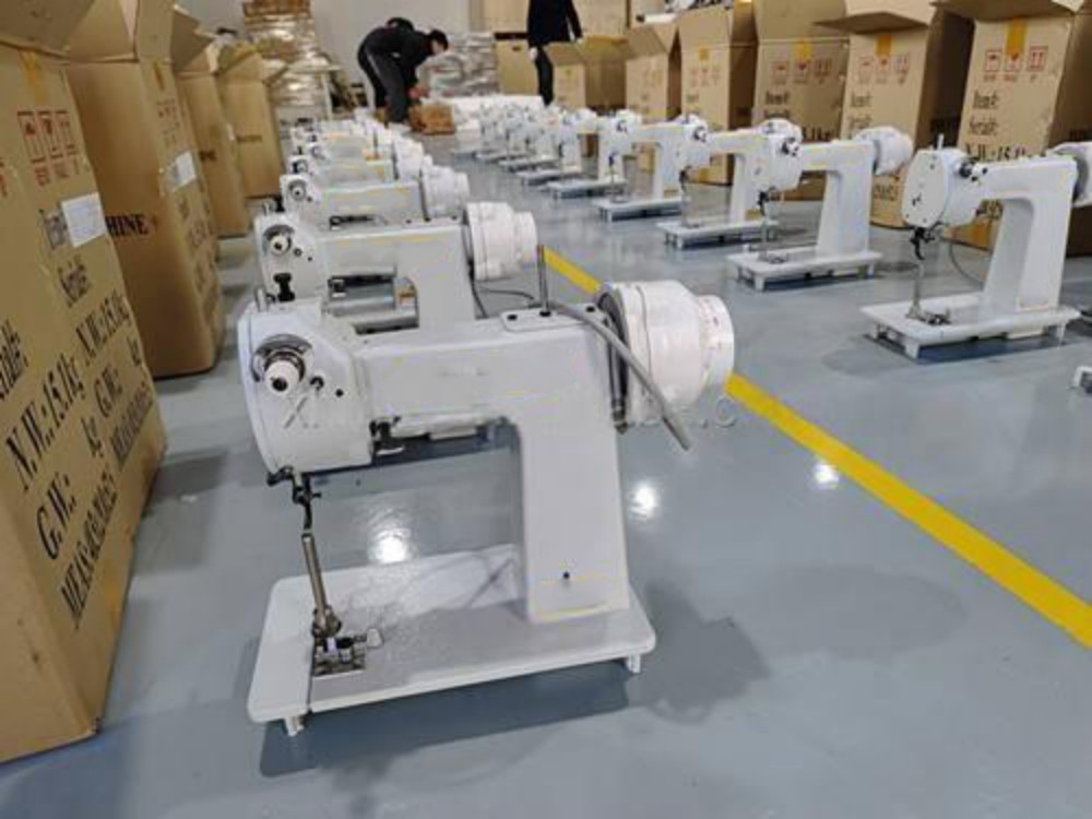 HM-201A Single Needle Chain Stitch Sewing Machine Impact Proof Glove Machine (5)