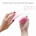 6W Mini Nail Lamp White Pink Nail Dryer Machine UV LED Lamp Portable Micro USB Cable Home Use Drying Lamp For Gel Varnish