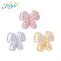 Juya DIY Handicraft Findings Decorative Butterfly Charm Connectors Accessories For Beadwork Natural Stones Beads Jewelry Making