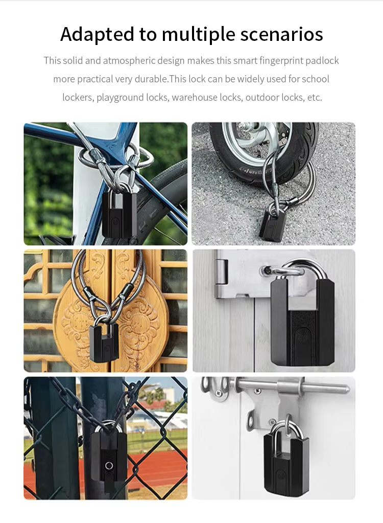 IP67 Biometric Padlock