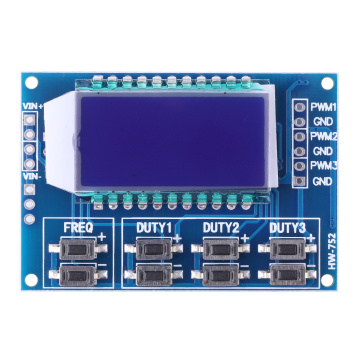 HW-752 Signal Generator PWM Pulse Frequency Duty Cycle Adjustable Module