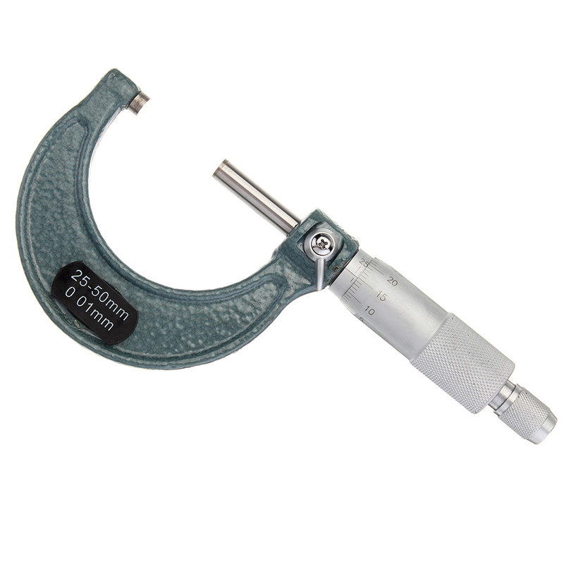 4pcs Outside Micrometer Set Machinist Tool 0-4" 0-100mm 4 Precision 0.01mm Accuracy Carbide Micrometer Set Kit Measure Tools