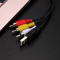 1PC USB Male A to 3 x RCA Cable 1.5M/5FT USB Male to 3 RCA AV Audio Video Cable Cord Adapter For TV HDTV DVD Connectors 20#22