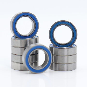 MR117-2RS Bearing ABEC-3 10PCS 7x11x3 mm Miniature MR117RS Ball Bearings Blue Sealed Bearing MR117 2RS