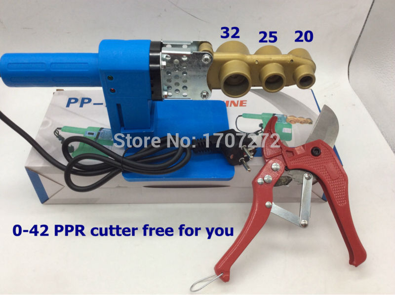 Free Shipping constant temperature electronic PPR Pipe Welding Machine 220V 600W 20-32mm welding machine to weld plastic pipe