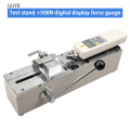 Force measuring instrument manual horizontal push-pull force meter harness tester inspection machine