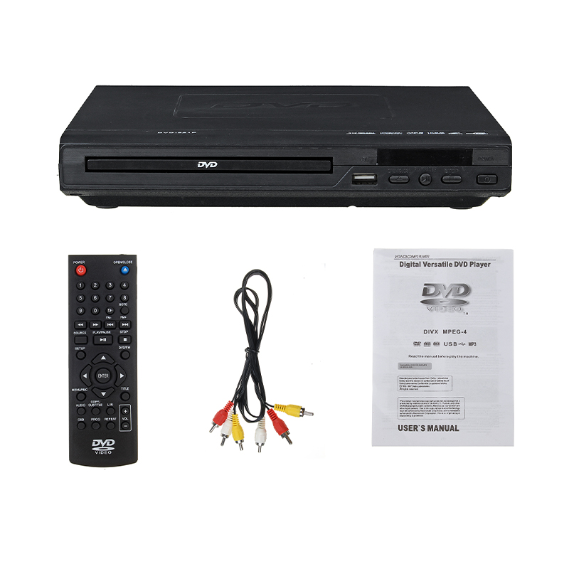 Home 1080P HD DVD Player HDMI-compatible USB Multimedia Digital DVD TV Support HDMI-compatible CD SVCD VCD MP3 MP4 Video