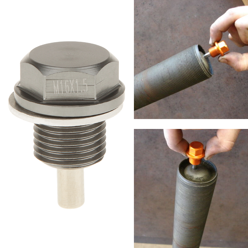 M16X1.5 Magnetic Oil Sump Nut Drain Oil Plug Screw Oil Drain Magnetic Oil Plug Nut For Toyota/Scion Subaru Car Accessories 2019