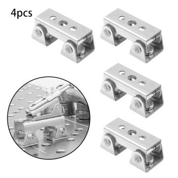 4PCS Stainless Steel Magnetic Weld Holders V-Type Clamps V-Shape Base Magnetic Suspender Fixture Adjustable V-Pads