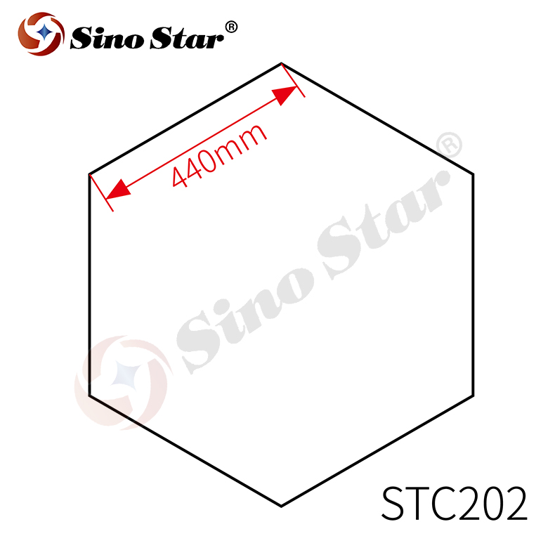 STC202 Customer like easy to install for home garage and commercial systems hexagon led panel light