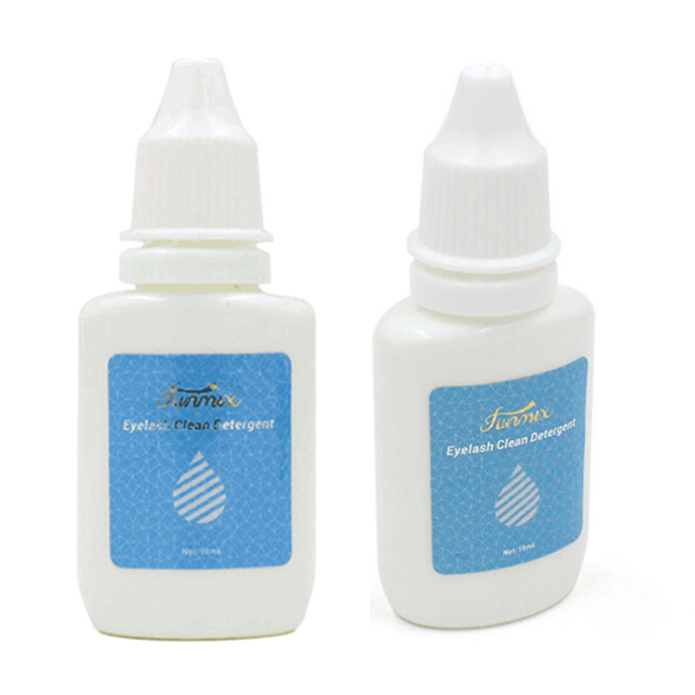 10ml / bottle Grafting Eyelashes Washing Eyelashes Disinfection Degreasing Alcohol-free Enhance Long-lasting Eyelashes
