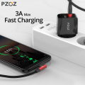 PZOZ USB C 90 Degree USB Type C Fast Charging cable Type-c data Cord Charger usb-c For Samsung S10 S9 s8 xiaomi redmi note 9s 8