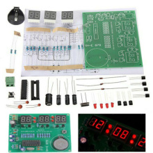 AM05-Esp32 AT89C2051 Wifi Module Parts 6 Digital LED Display Electronic Clock DIY Kit Receiver Bluetooth Modulo for Arduino Flux