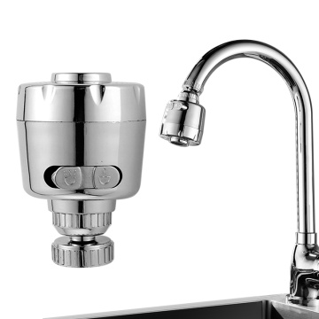 Kitchen Faucet Splash Shower Head Filter Water Pressure Universal Joint Extension Tube Extension Double Extended Water Bubble