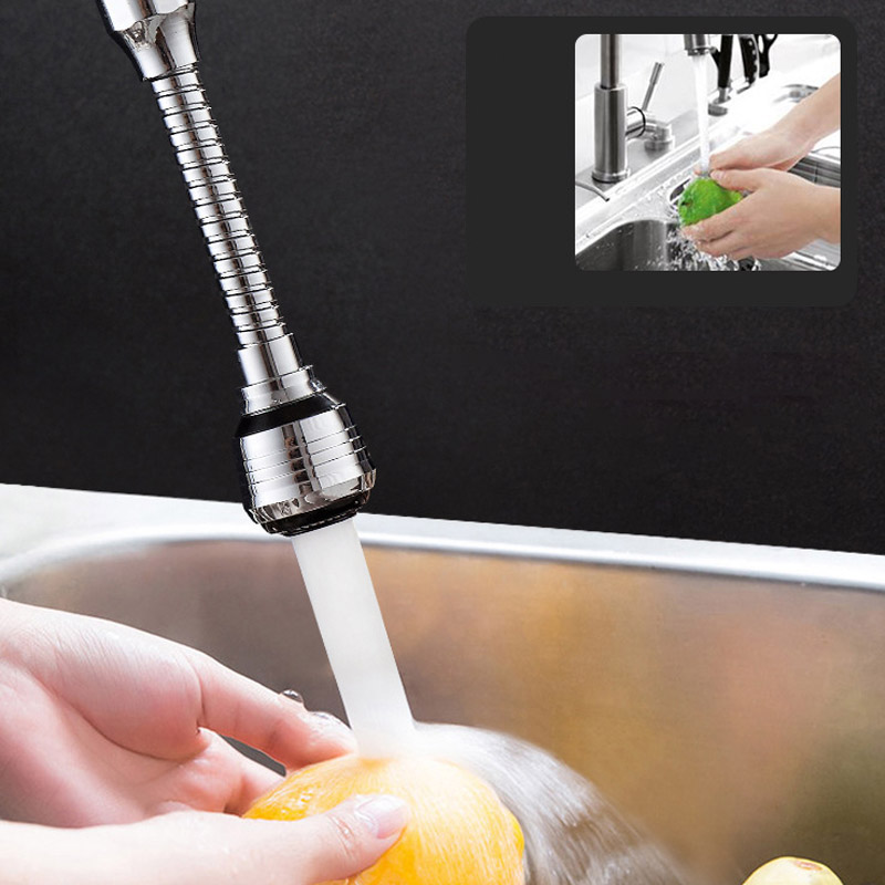 New Adjustable Kitchen Faucet Extension Tube Bathroom Extension Water Tap Water Filter Foam Kitchen Faucet Accessories