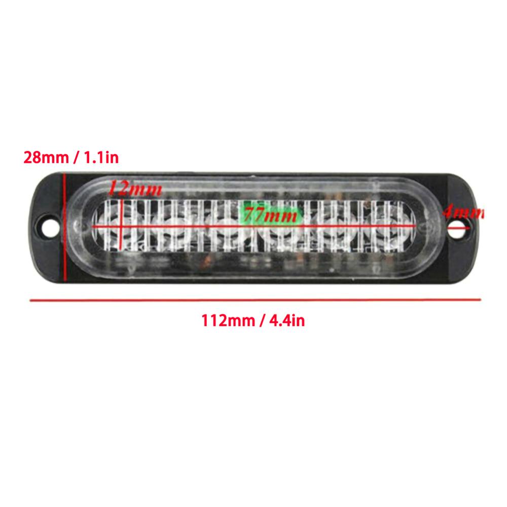Car 6*LEDs Lights Work Bar Lamp Driving Fog Offroad SUV 4WD High Quality Auto Car Boat Truck Emergency Lights Accessories