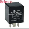 30A 5 minutes delay off after switch turn off Automotive 12V Time Delay Relay SPDT 300 second delay release off relay