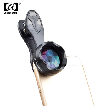 APEXEL 18X Macro Lens Professional Super Macro Mobile Phone Camera Lenses for iPhone Samsung Xiaomi with Universal Clip