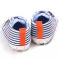 Baby Shoes Baby Boys Shoes First Walkers Cartoon Striped Toddler Infants Bebe Shoes 11cm 12cm 13cm 0-18 Months