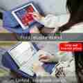 Tablet PC Stand Pillow Holder Computer Cushion Linen Cotton Lightweight Comfortable Foldable For iPad MacBook Galaxy