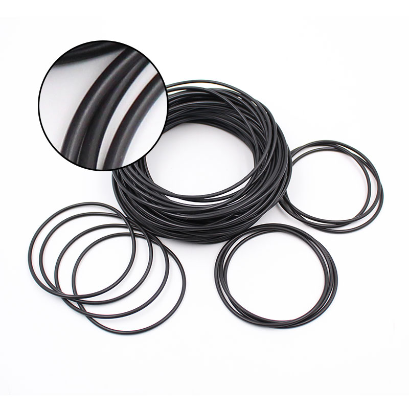 1PC Fluorine rubber Ring Black FKM Seal OD70/72/75/80/85/90/95/100*2.5mm Thickness O Ring Seal Gaskets Oil Sealing Washer