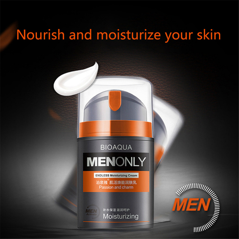 Men Moisturizing Oil-control Face Cream Hydrating Anti Wrinkle Anti-Aging Whitening Day Cream Acne Treatment Men Face Skin Care