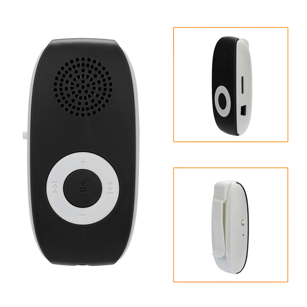 Best Selling 2020 Products Clip USB MP3 Player Support SD TF Card 32GB Sport Music Media Built-in Speaker Dropshipping Wholesale