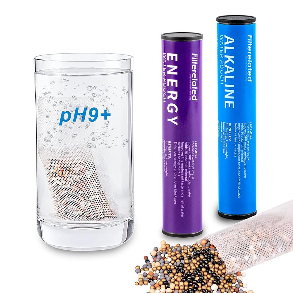BPA FREE food grade Alkaline Water Filter Pouch