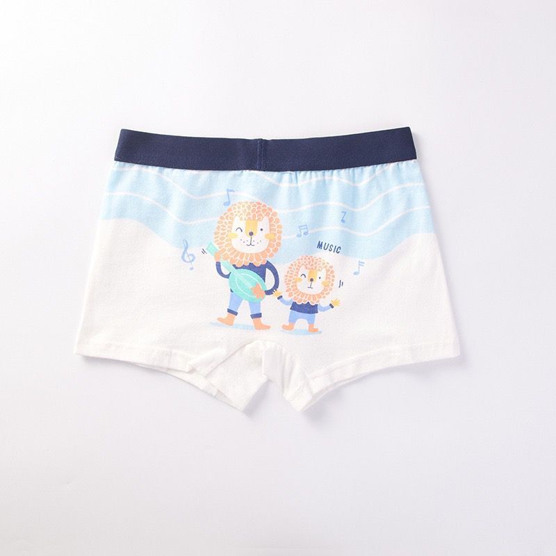 6Pc/Lot Boys PantiesUnderpants Kid Children's Underwear Clothing Cotton Boxers 1-12Y