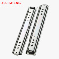 53mm wide three-fold bearing channel heavy-duty drawer slide rail, load-bearing slide rail