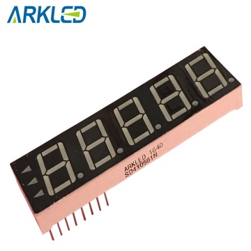 yellow color 0.56 inch in five digits led display