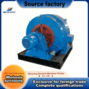 High Output Hydro Turbine with Dual Bearing Stability