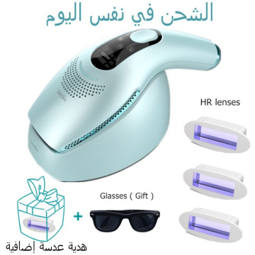 DEESS GP590 Permanent Unlimited Flashes depilador a Laser Hair Removal Device 0.9s ICE Cool IPL Painless Epilator