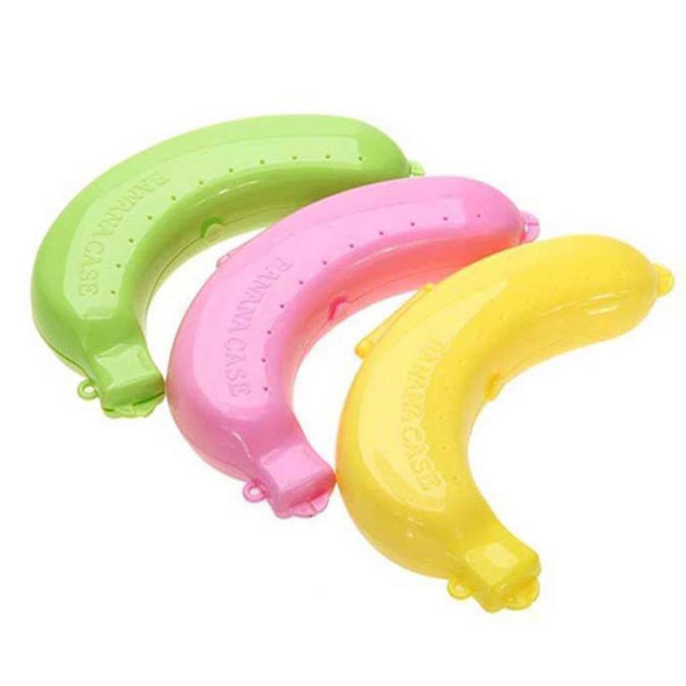 1Pc Banana Food Container Storage Kids Holder Preservation Box Boxes Fresh High