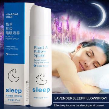 Lavender Deep Sleep Pillow Spray Insomnia Hemp Essential Oil Extract Relieve Stress Castor Oil Help Sleep Relief Anxiety