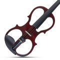 4/4 Electric Violin Set Basswood Fiddle Stringed Instrument With Fittings Cable Headphone Case For Music Lovers Beginners