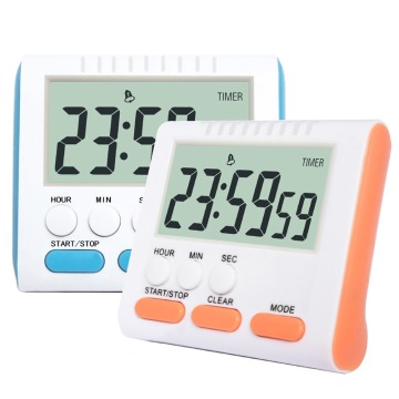 Digital Multifunctional Kitchen Timers AAA Battery Operated with Magnet and Stand Large Digits For Baking Study Beauty